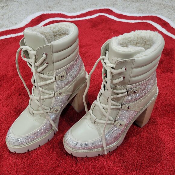 Michael Kors Embellished Platform Boot - NEW - Picture 2 of 4